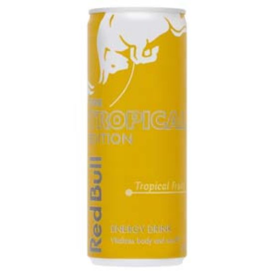 Picture of Red Bull Tropical Edition (Yel) 250ml x24 DRS